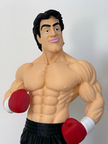 Rocky balboa stallone print - balboa, 3d