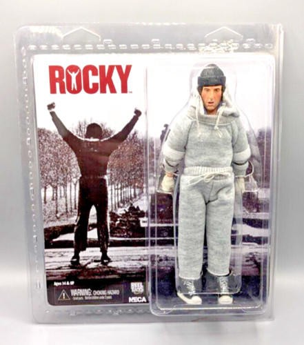 Rocky balboa figure in - 8", grey