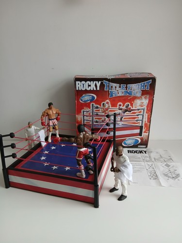 Rocky balboa boxing ring with - balboa,